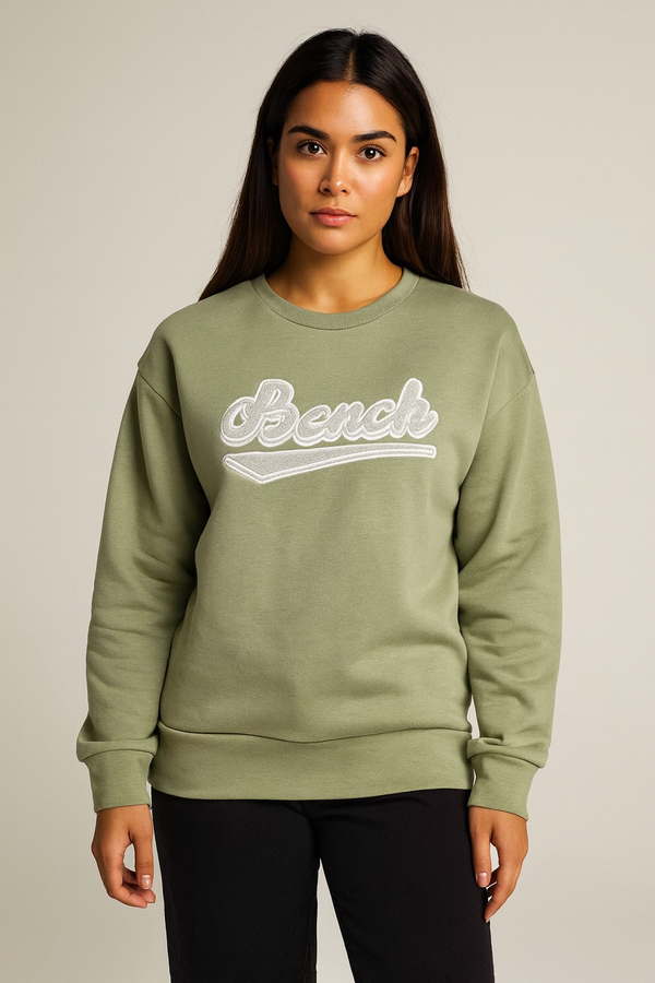 Green BENCH Logo Sweatshirt